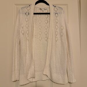 Women’s LC Lauren Conrad Open Knit Duster Cardigan Size S